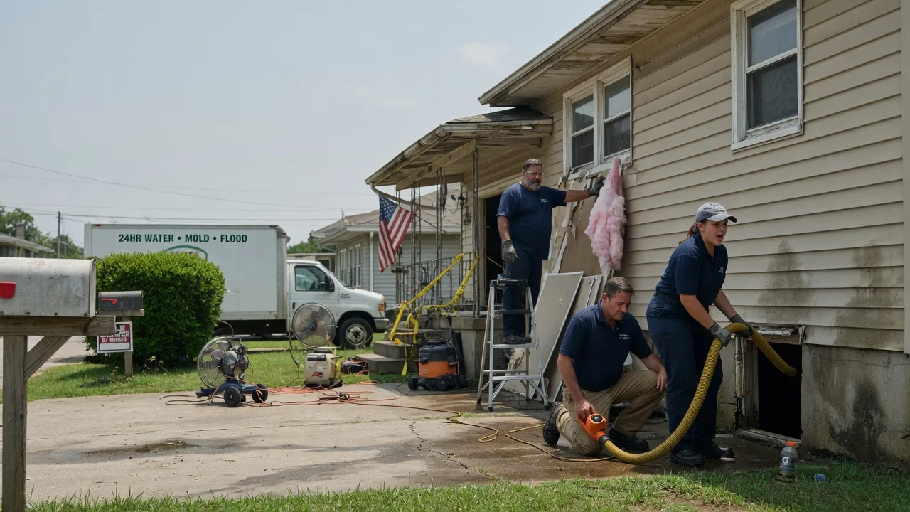 Water Damage Repair in Eau Claire, PA near me